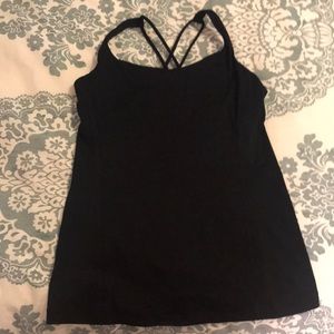 Lulu Lemon Black tank